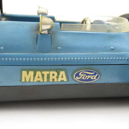 Schuco 1074 Matra-Ford Formel 1 mechanical toy car with key - working