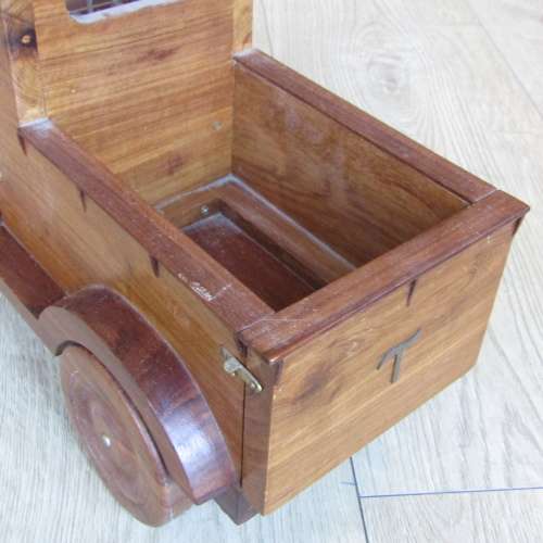 Handmade wooden Ford Model T model car - very unique and well made