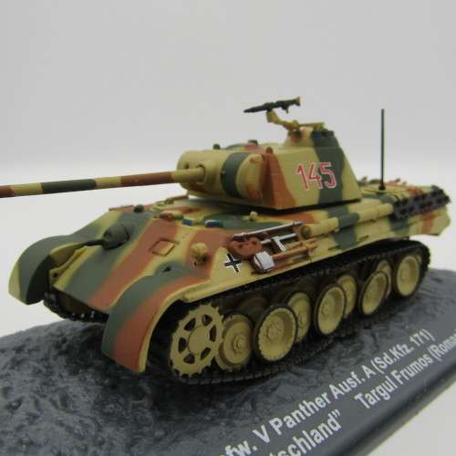 German Panzerkampfwagen V Panther combat tank model 1944 Targul Frumps (Romania)