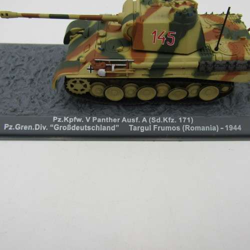 German Panzerkampfwagen V Panther combat tank model 1944 Targul Frumps (Romania)