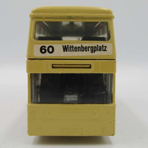 Matchbox Super Kings German Berlin double decker die-cast bus - excellent condition