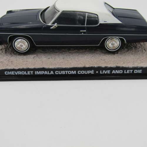 James Bond 007 Chevrolet Impala Custom die-cast model car - Live and let die