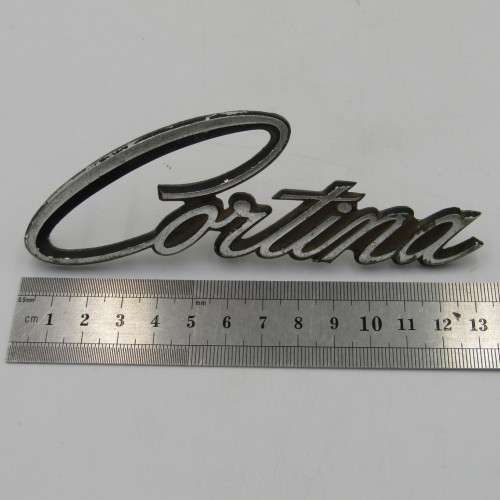 Vintage Ford Cortina car badge