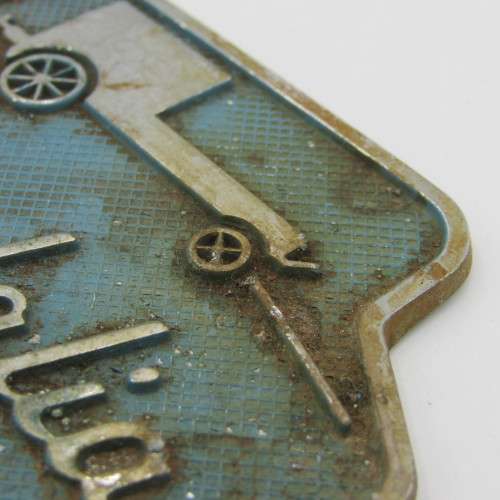 Rondalia Touring club car badge with day visitor pass ticket