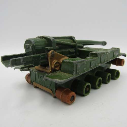 Matchbox Battle Kings K-107 155mm S.P Howitzer die-cast toy car - no tracks