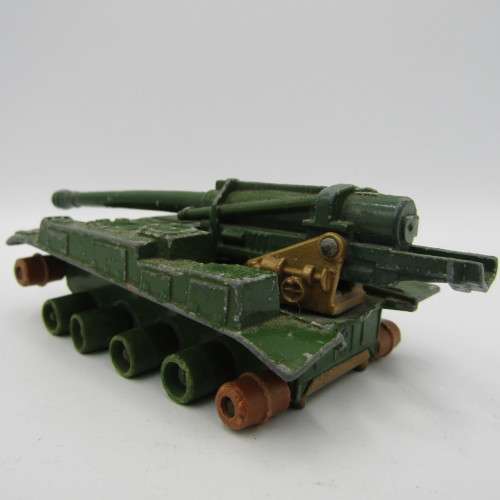 Matchbox Battle Kings K-107 155mm S.P Howitzer die-cast toy car - no tracks