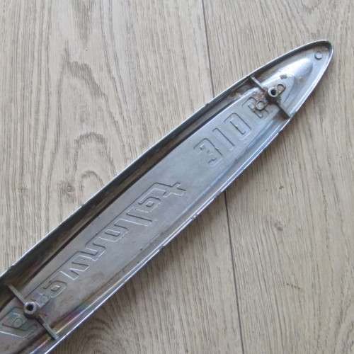 1957 Chevrolet 3100 pickup truck fender badge