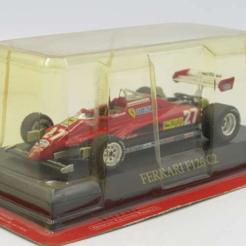 Ferrari F126 C2 Formula 1 die-cast racing car - scale 1/43