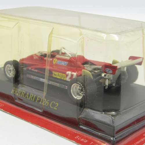 Ferrari F126 C2 Formula 1 die-cast racing car - scale 1/43