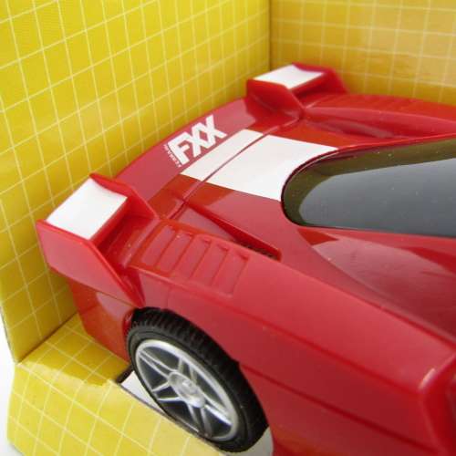 Shell Ferrari FXX model car in box - scale 1/38