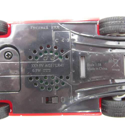 Shell Ferrari FXX model car in box - scale 1/38