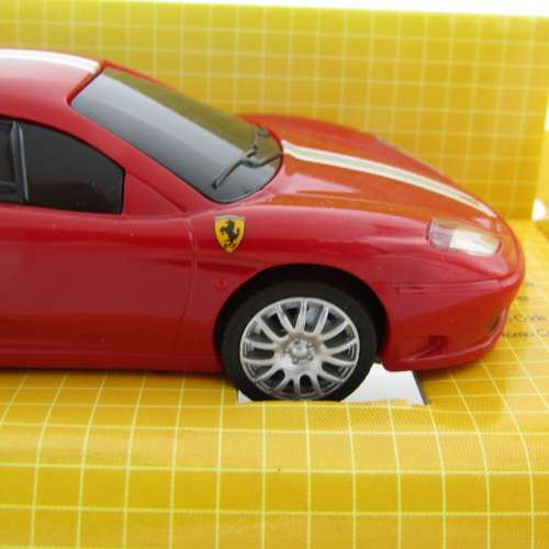Shell Ferrari 360 Challenge Stradale model car in box - scale 1/38