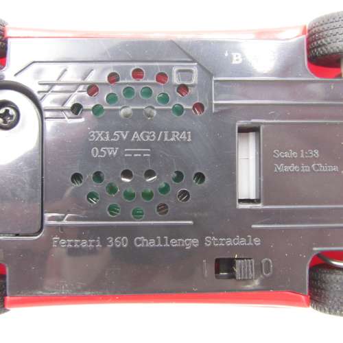 Shell Ferrari 360 Challenge Stradale model car in box - scale 1/38