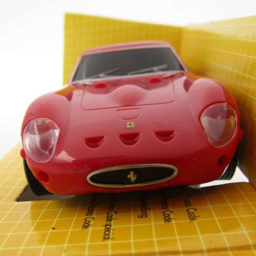 Shell Ferrari 250 GTO model car in box - scale 1/38