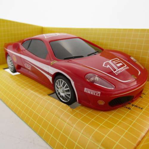 Shell Ferrari F430 Challenge model car in box - scale 1/38
