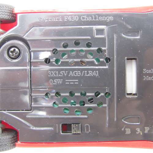 Shell Ferrari F430 Challenge model car in box - scale 1/38