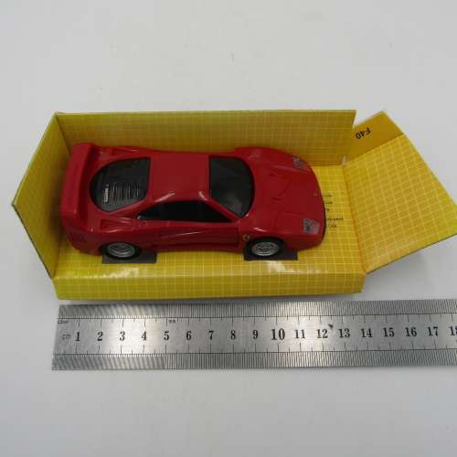 Shell Ferrari F40 model car in box - scale 1/38