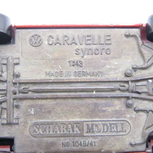 Schabak Modell Volkswagen Caravelle Syncro kombi die-cast toy car - scale 1/43