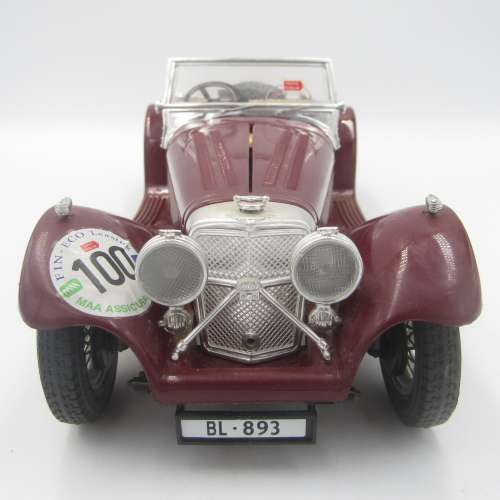 Bburago 1937 Jaguar SS 100 die-cast racing model car - scale 1/18