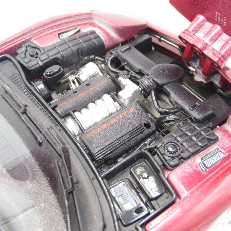 Bburago 1997 Chevrolet Corvette C5 die-cast model car - scale 1/18