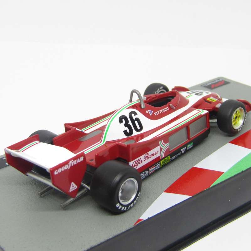 Formula 1 Alfa Romeo 177 - 1979 die-cast racing model car - #36 Vittorio Brambilla - scale 1/43