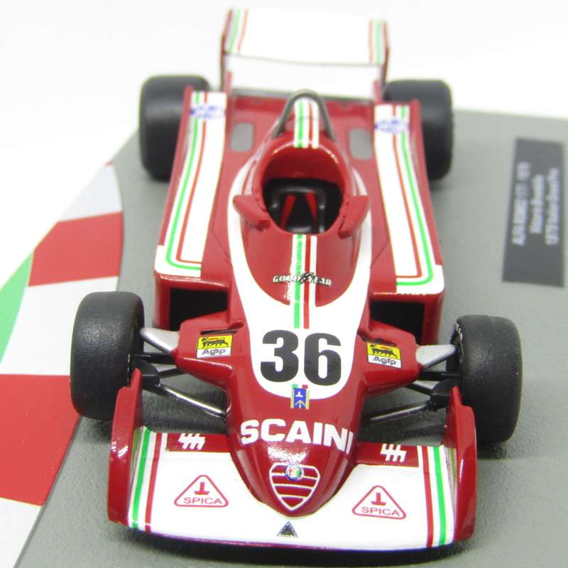 Formula 1 Alfa Romeo 177 - 1979 die-cast racing model car - #36 Vittorio Brambilla - scale 1/43