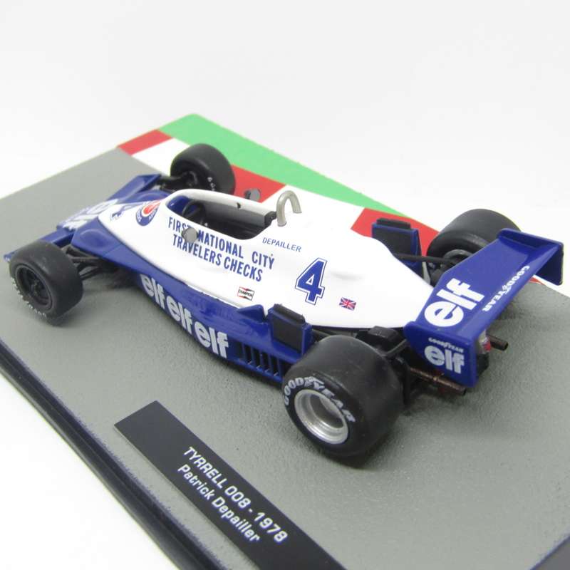 Formula Tyrrell 008 - 1978 die-cast racing model car - #4 Patrick Depailler - scale 1/43