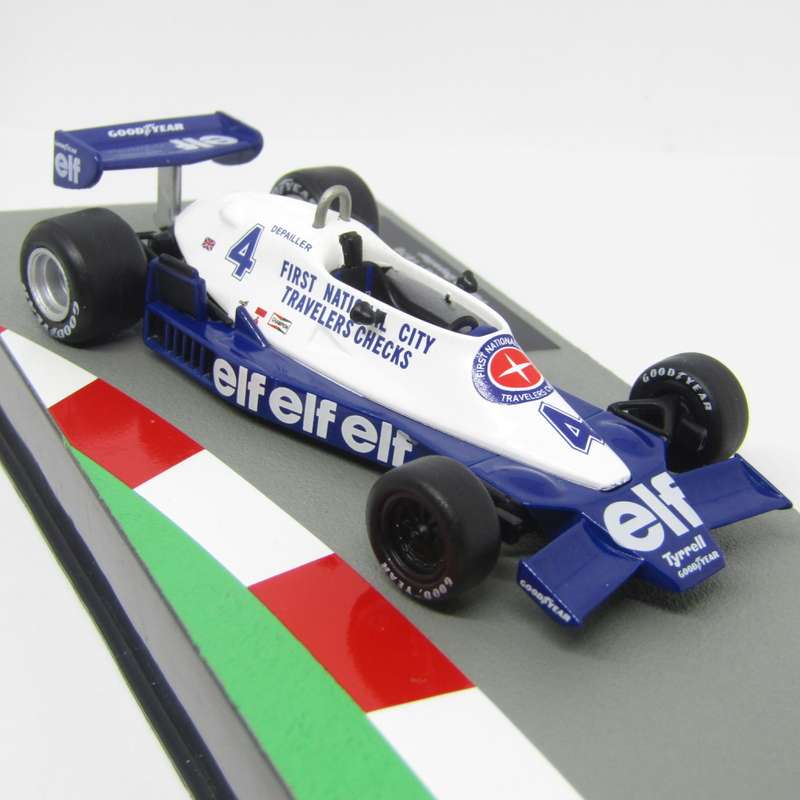 Formula Tyrrell 008 - 1978 die-cast racing model car - #4 Patrick Depailler - scale 1/43