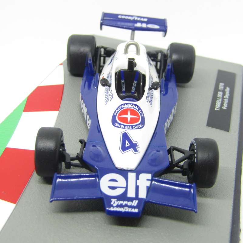 Formula Tyrrell 008 - 1978 die-cast racing model car - #4 Patrick Depailler - scale 1/43