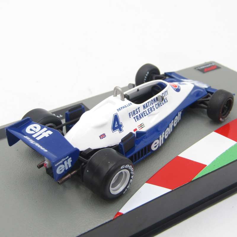 Formula 1 Tyrrell 008 - 1978 die-cast racing model car - #4 Patrick Depailler - scale 1/43