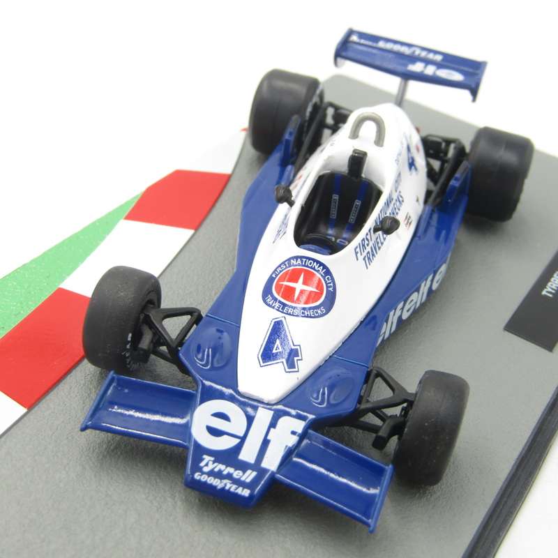 Formula 1 Tyrrell 008 - 1978 die-cast racing model car - #4 Patrick Depailler - scale 1/43