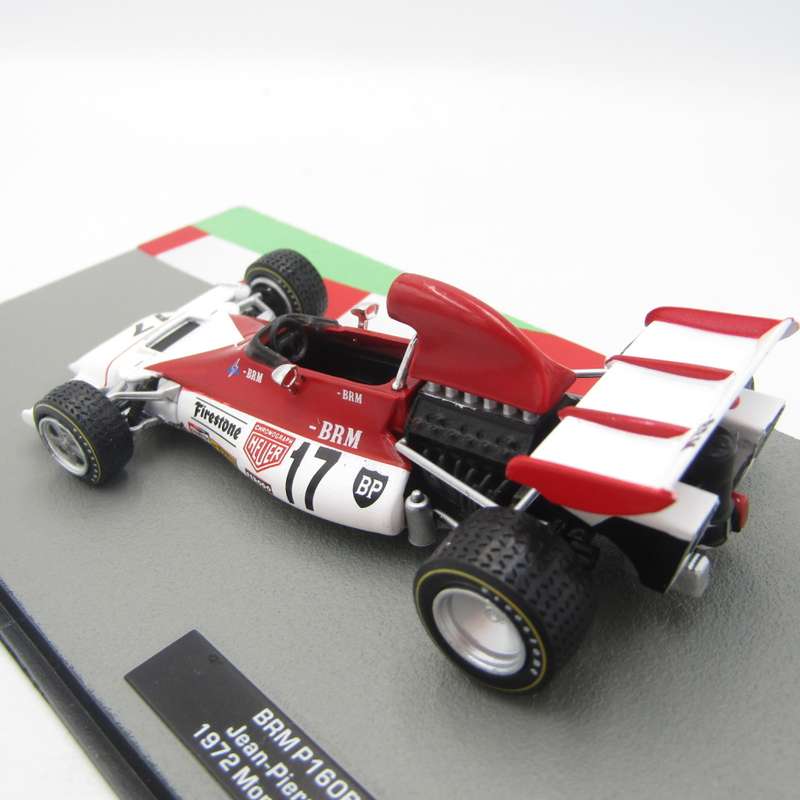 Formula 1 BRM P160B - 1972 die-cast racig model car - #17 Jean-Pierre Beltoise - scale 1/43
