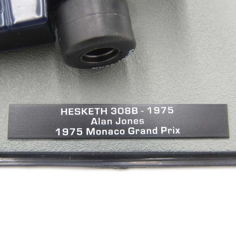 Formula 1 Hesketh 308B - 1975 die-cast racing model car - #26 Alan Jones - scale 1/43