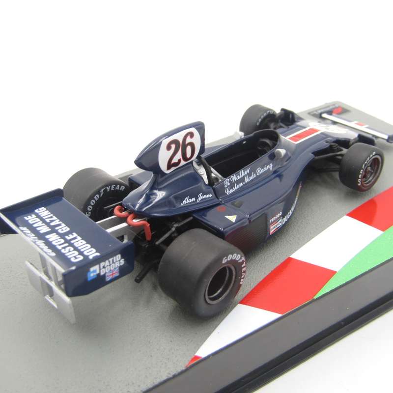 Formula 1 Hesketh 308B - 1975 die-cast racing model car - #26 Alan Jones - scale 1/43