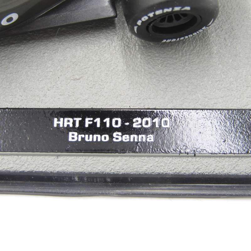 Formula 1 HRT F110 - 2010 die-cast racing model car - #12 Bruno Senna - scale 1/43