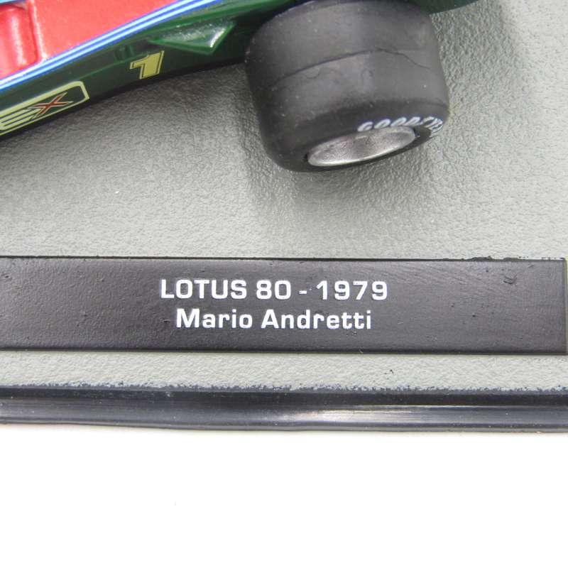 Formula 1 Lotus 80 - 1979 die-cast racing model car - #1 Mario Andretti - scale 1/43
