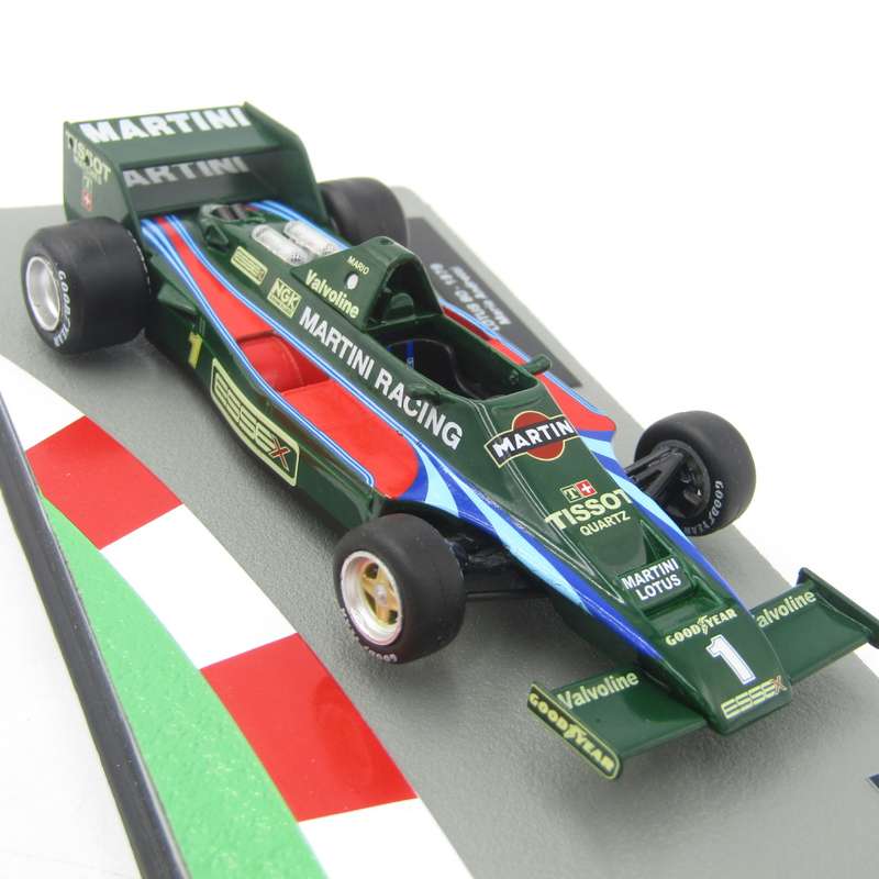 Formula 1 Lotus 80 - 1979 die-cast racing model car - #1 Mario Andretti - scale 1/43