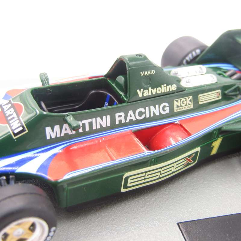 Formula 1 Lotus 80 - 1979 die-cast racing model car - #1 Mario Andretti - scale 1/43