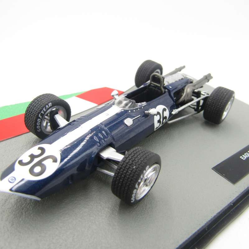 Formula 1 Eagle MK1 - 1967 die-cast racing model car - #36 Dan Gurney - scale 1/43