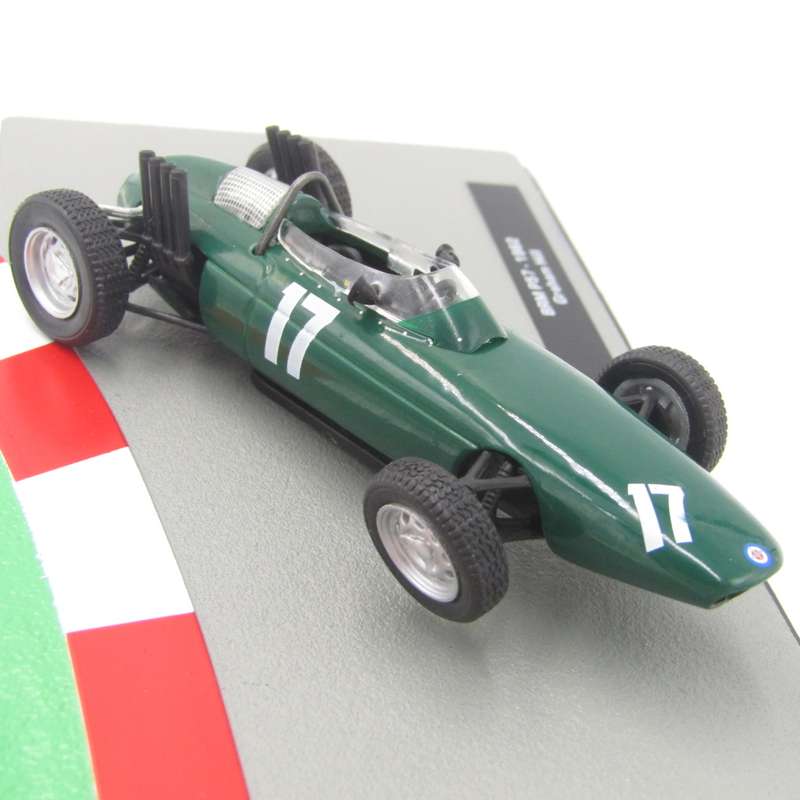 Formula 1 BRM P57 - 1962 die-cast racing model car - #17 Graham Hill - scale 1/43