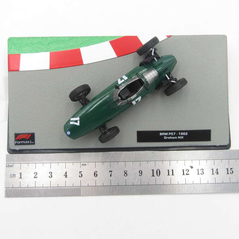 Formula 1 BRM P57 - 1962 die-cast racing model car - #17 Graham Hill - scale 1/43