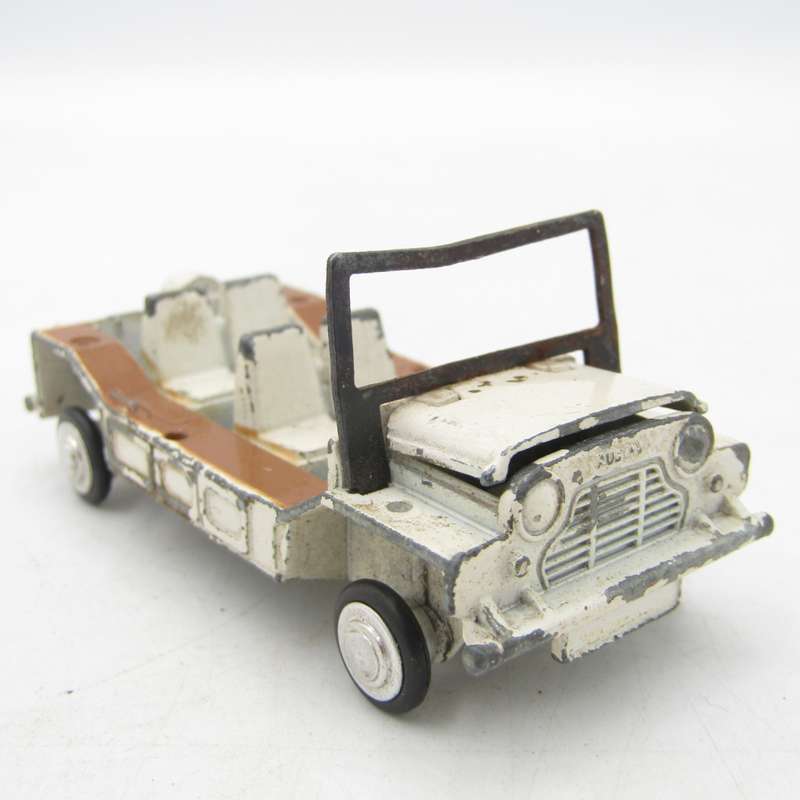 Meccano Ltd Dinky Toys Austin Mini Moke die-cast toy car - no tyres - canopy missing
