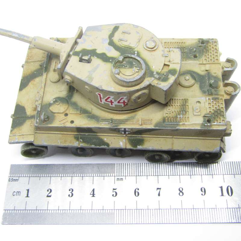 Corgi Toys Tiger 1 die-cast combat tank model - no tracks
