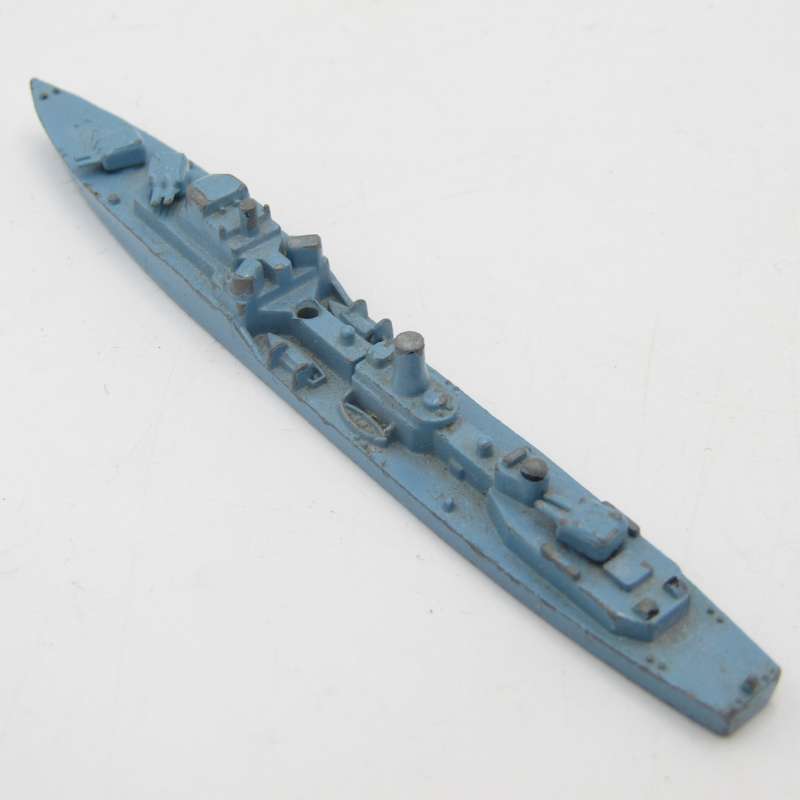 Vintage Tri-Ang HMS Diana die-cast toy ship