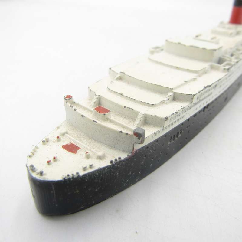 Vintage Tri-Ang RMS Queen Elizabeth die-cast model ship