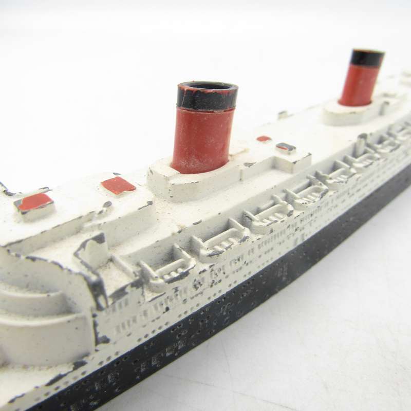 Vintage Tri-Ang RMS Queen Elizabeth die-cast model ship
