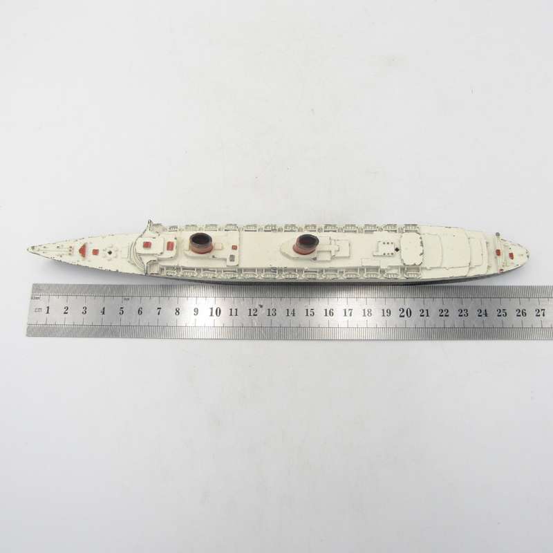 Vintage Tri-Ang RMS Queen Elizabeth die-cast model ship