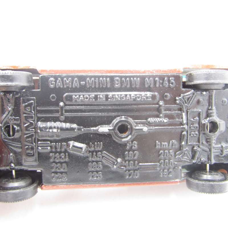 Gama-Mini BMW 7 series die-cast model car - scale 1/43