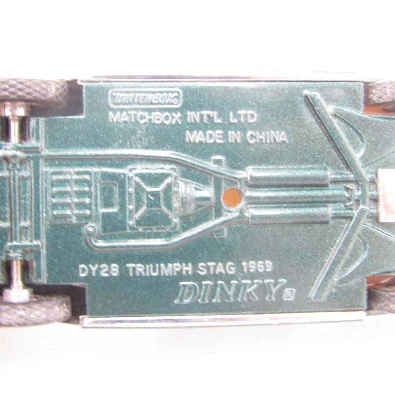 Matchbox Dinky 1969 Triumph Stag die-cast model car