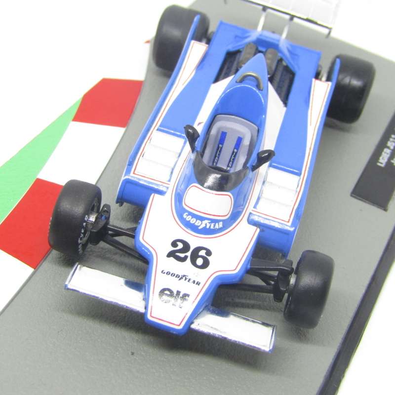 Formula 1 Ligier JS11 - 1979 die-cast racing model car - #26 Jacques Laffite - scale 1/43